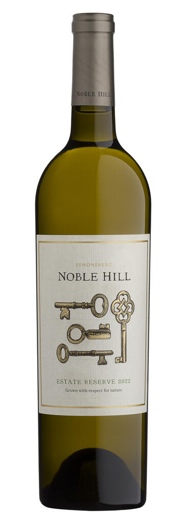 Estate Reserve White (Chenin Blanc, Viognier, Marsanne, Grenache Blanc), Noble Hill Estate (Simonsberg-Paarl), 2022 Organic - Boursot Wines