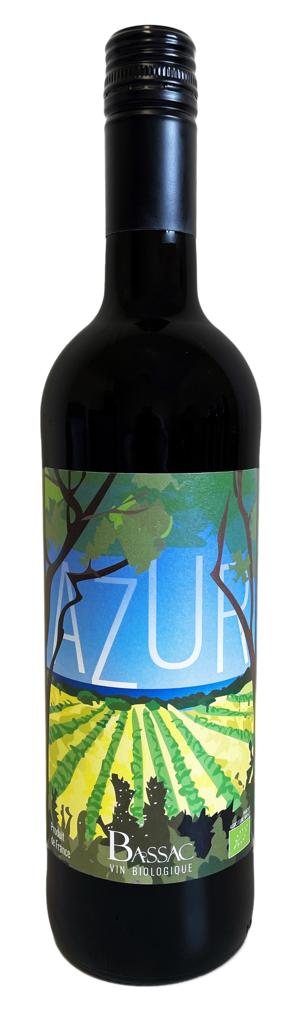 Azur Rouge, Vin de France, Domaine Bassac (Languedoc), 2021 - Boursot Wines
