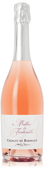 Les Bulles de Fontenille, Crémant de Bordeaux, Rosé, Brut - Boursot Wines