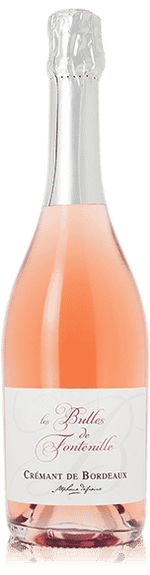 Les Bulles de Fontenille, Crémant de Bordeaux, Rosé, Brut - Boursot Wines