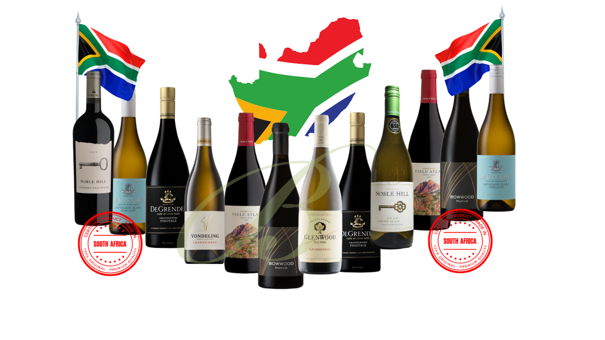 Exclusive South African Mixed Wine Case-12 bottles