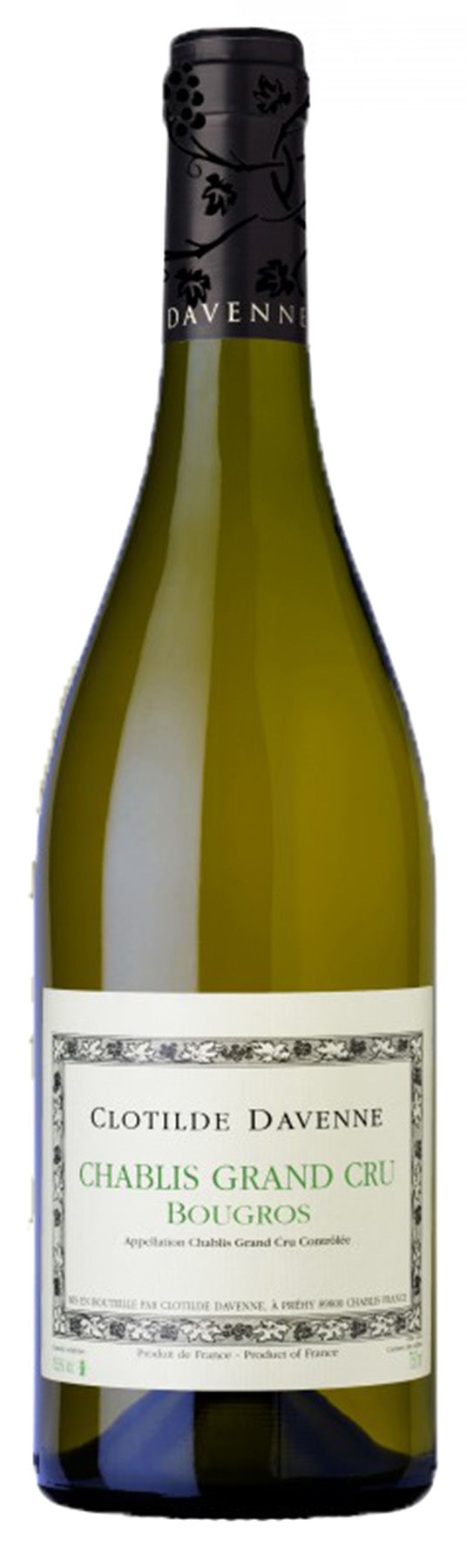 Bougros, Grand Cru Chablis, Domaine Clotilde Davenne, 2020