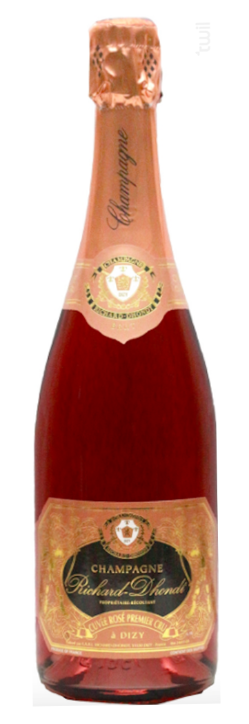 Champagne Richard-Dhondt, Cuvée Rosé Premier Cru, Brut