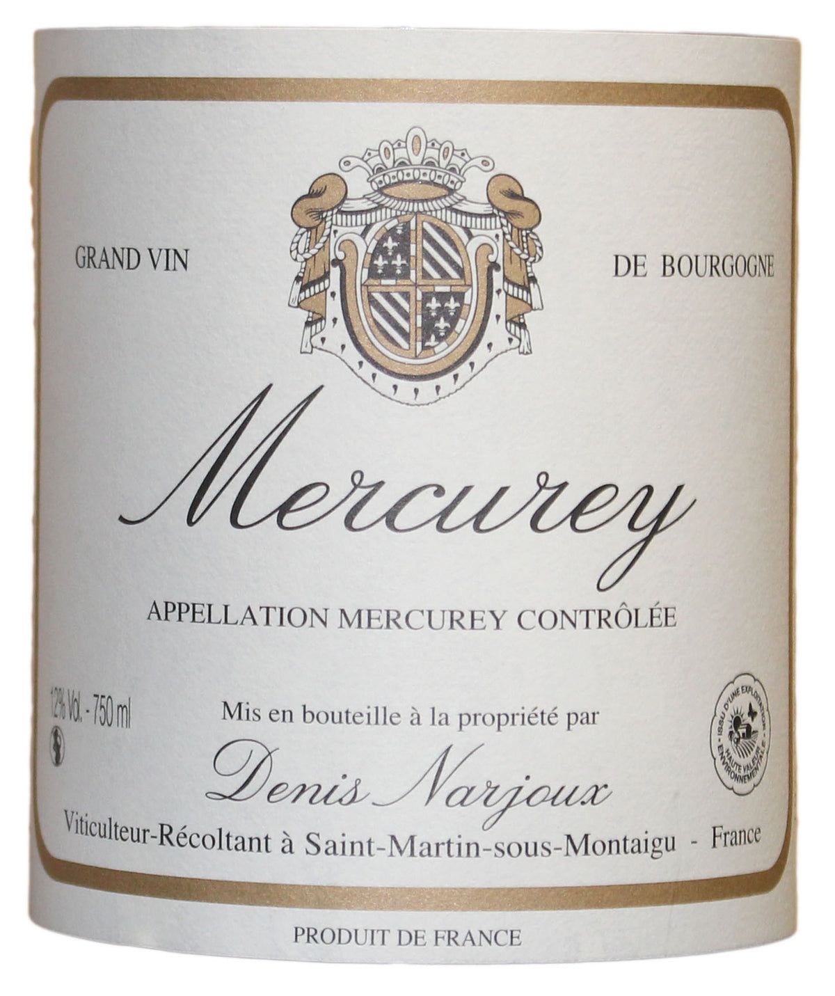 Mercurey Rouge, Domaine Denis Narjoux (Bourgogne), 2022 - Boursot Wines