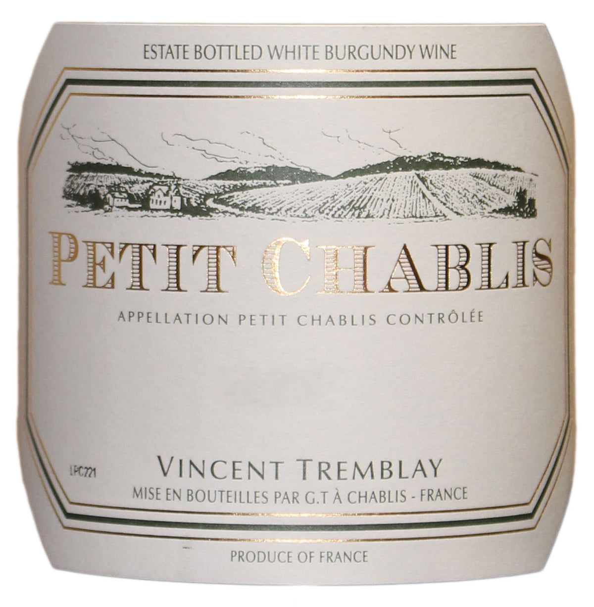 Petit Chablis, Vincent Tremblay, 2023 - Boursot Wines