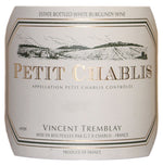 Petit Chablis, Vincent Tremblay, 2023 - Boursot Wines