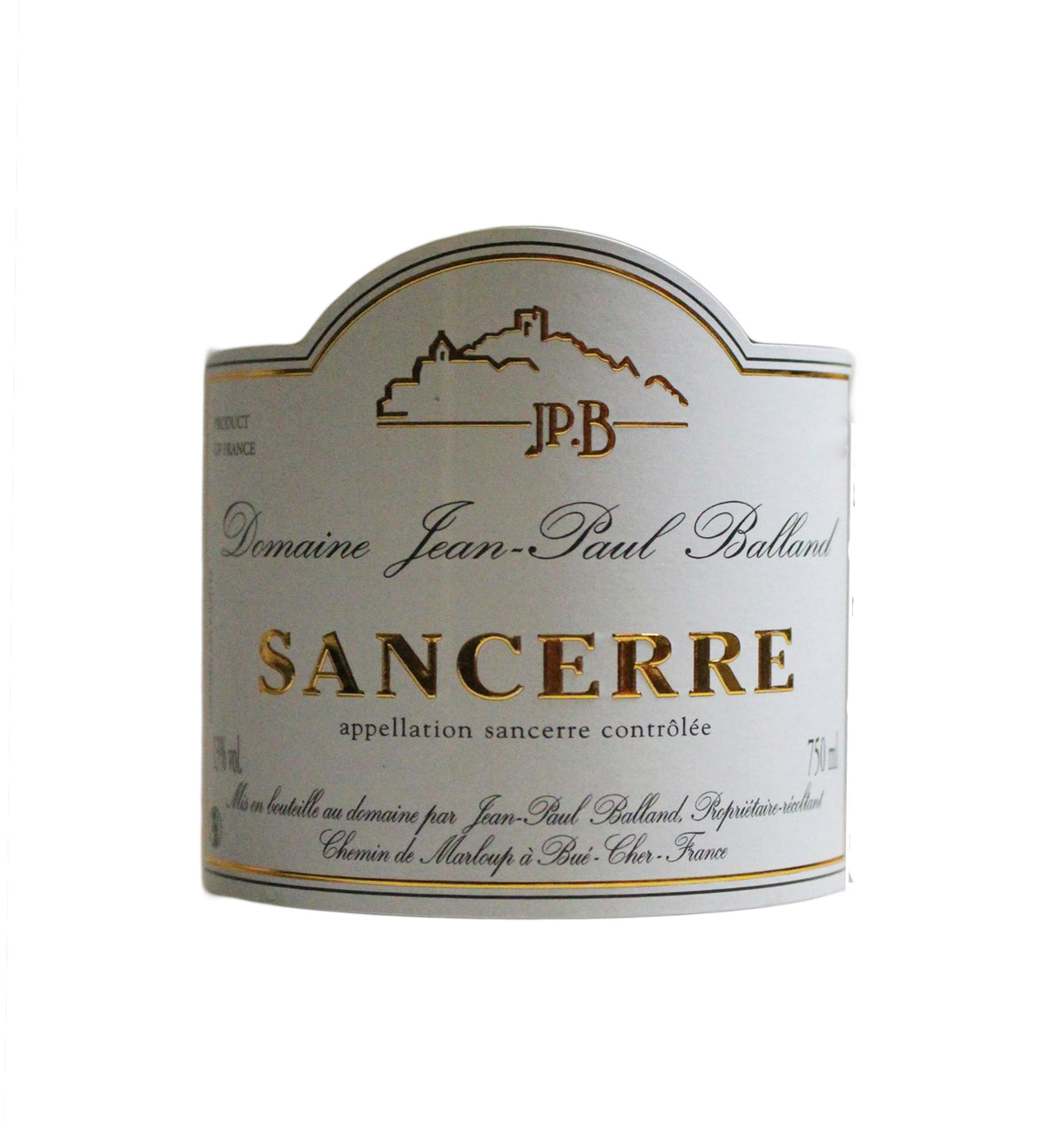Sancerre Blanc, Domaine Jean-Paul Balland (Loire) BIOLOGIQUE, 2023 - Boursot Wines