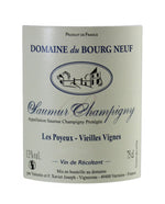 Saumur Champigny, Les Poyeux, Vieilles Vignes, Domaine du Bourg Neuf (Loire), 2020 - Vin Rouge - Boursot Wines