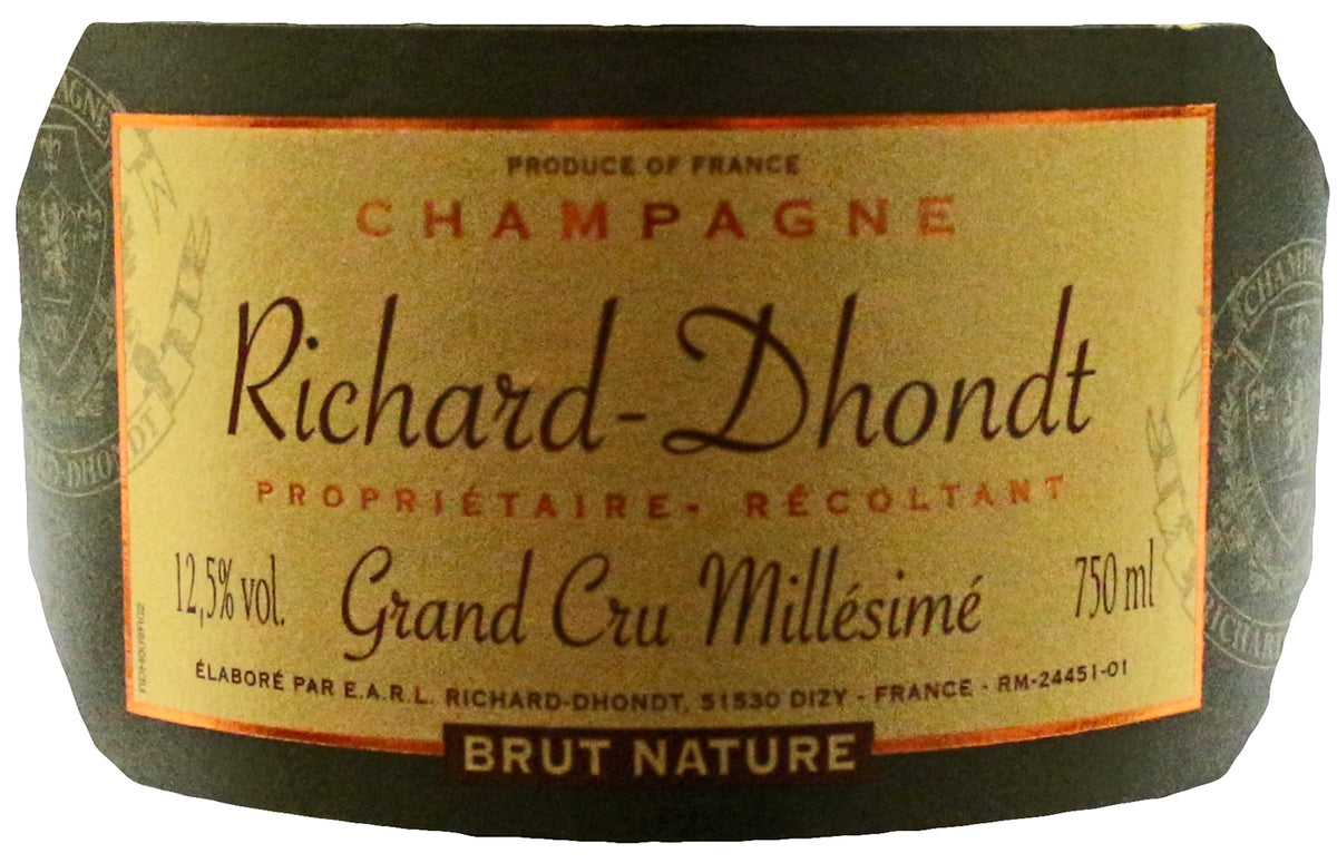 Champagne Richard-Dhondt, Brut Nature, Grand Cru, Millésime 2013 - Boursot Wines