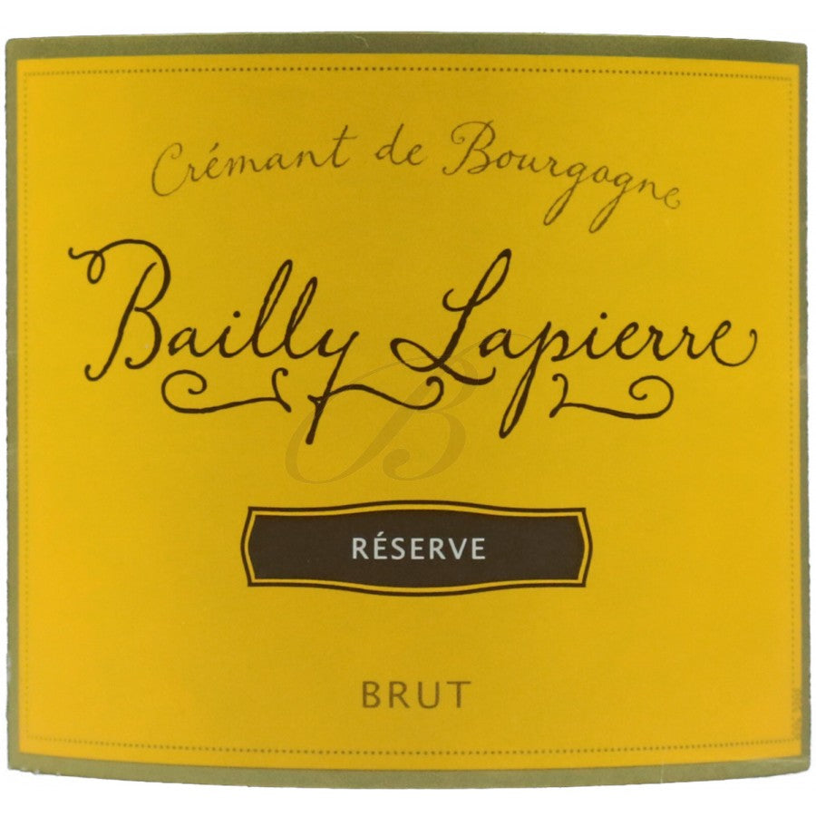 Crémant de Bourgogne, Réserve, Bailly-Lapierre - Boursot Wines