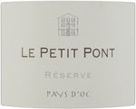 Le Petit Pont, Réserve, Blanc, Vin de Pays d'Oc, 2023 - Boursot Wines