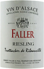 Riesling, Trottacker, Vieilles Vignes, Robert Faller et Fils (Alsace), 2022 - Boursot Wines