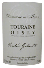 2024 Domaine Marcé Coulée Galante Sauvignon Blanc bottle – Touraine Oisly AOC, Loire Valley, France – dry white wine with crisp, fruity character