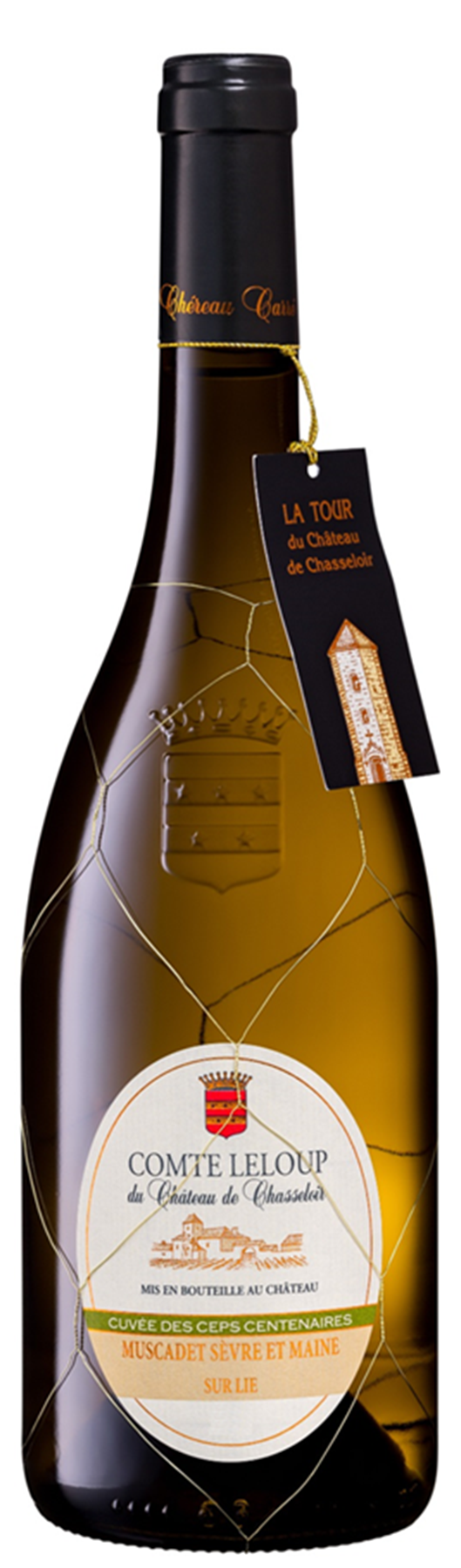 Comte Leloup du Château de Chasseloir, Cuvée des Ceps Centenaires, Muscadet de Sèvre et Maine, Sur Lie (Loire), 2019