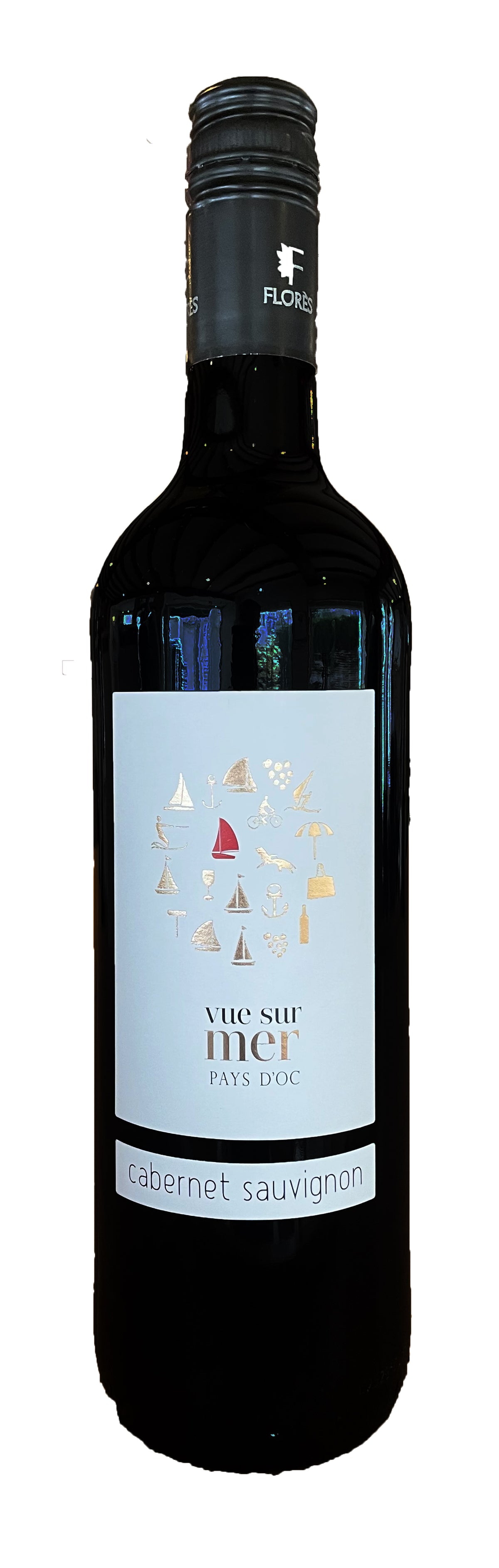 Cabernet Sauvignon, Vue sur Mer, Vin de Pays d'Oc (Languedoc), 2024