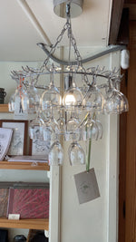 Small Leitmotiv Wine Glass Chandelier
