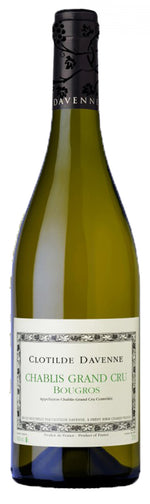 Bougros, Grand Cru Chablis, Domaine Clotilde Davenne, 2020