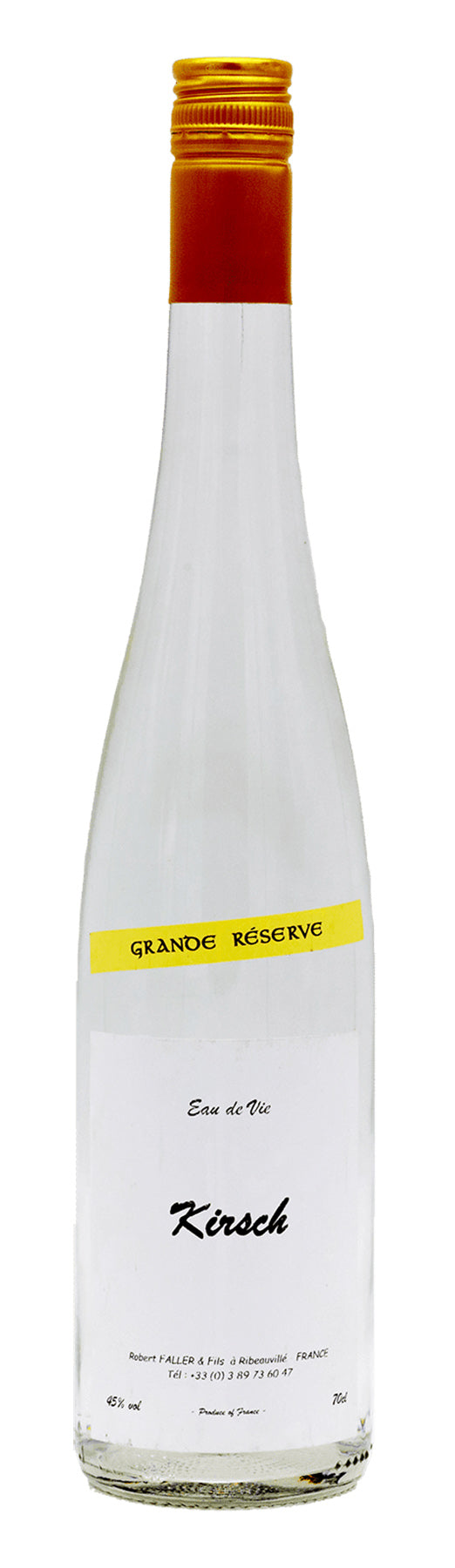Eau de Vie de Kirsch, Robert Faller & Fils, 45% vol.