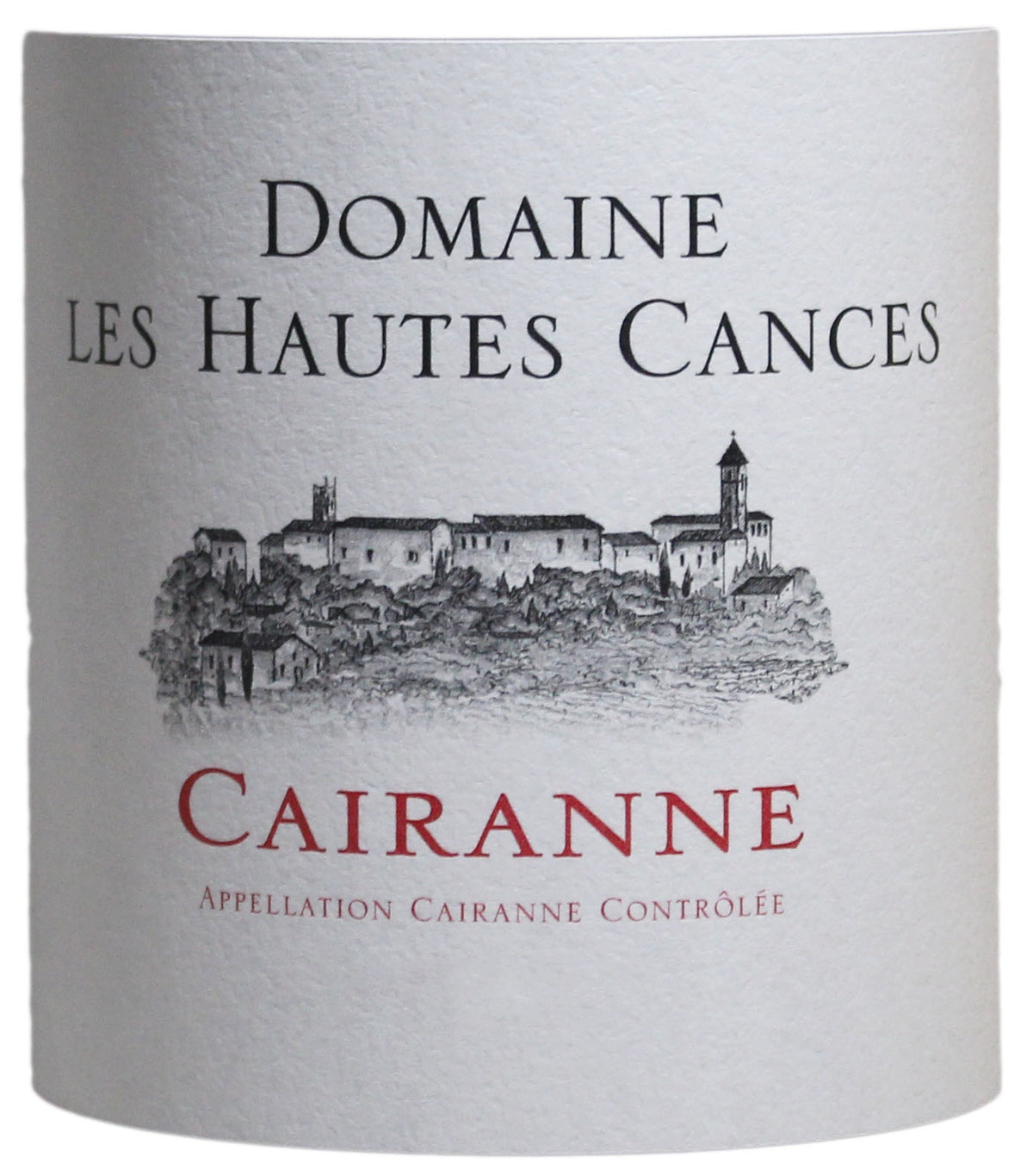 Cairanne, Cuvée Tradition, Domaine les Hautes Cances (Rhône), 2019 - Boursot Wines