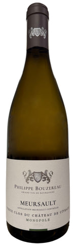 Meursault, Vieux Clos du Château, Domaine Philippe Bouzereau (Burgundy) Organic, 2024